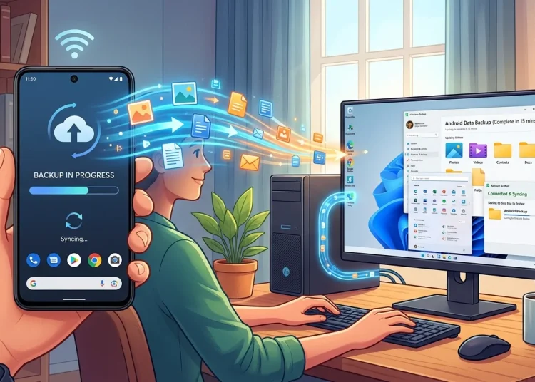 Backup Otomatis Android ke PC Windows Siap dari Google