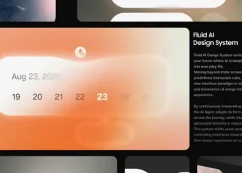 Konsep Fluid AI Design System Terinspirasi Dari Generative AI Dikenalkan di Jagat Gadget