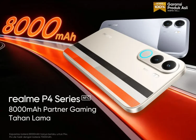 Realme P4 Series Resmi Hadir di Indonesia Baterai Besar Harga Mulai Rp 1 Jutaan