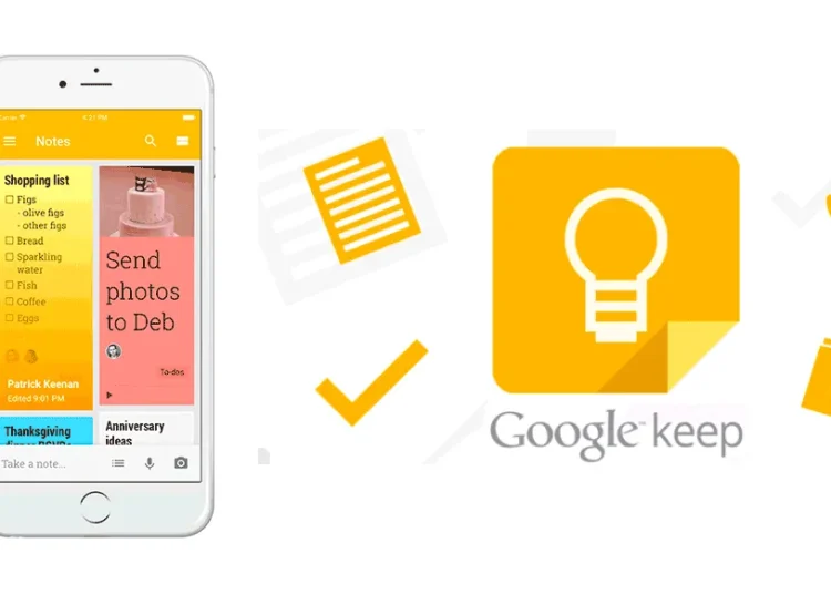 Rilis Fitur Temukan di Catatan di Android pada Google Keep