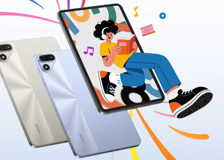 Tablet Terjangkau Dikenalkan dengan Koneksi 4G TECNO Megapad SE 2