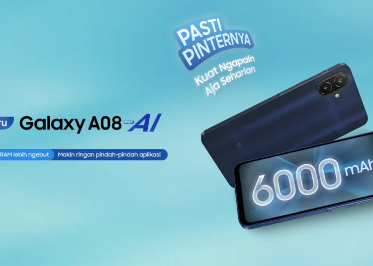 Galaxy A08 Resmi Hadir di Indonesia dengan Helio G99+