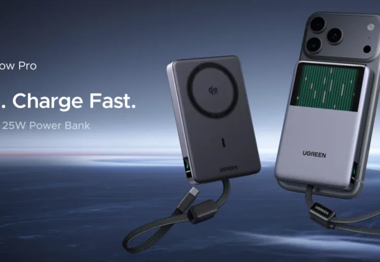 Power Bank UGREEN MagFlow Pro dengan Pendinginan Cairan Jagat Gadget