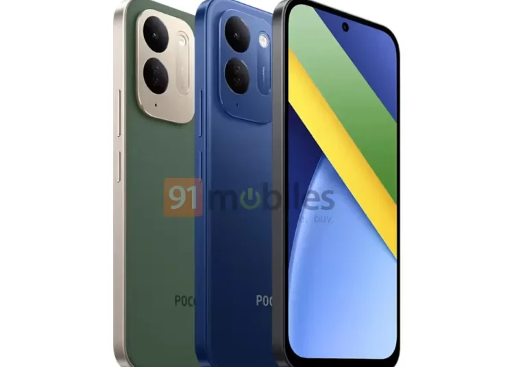 Bocoran Render POCO C95 Pro Tampilkan Desain Mirip Redmi 17 4G
