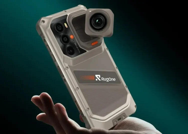 Smartphone dengan Kamera Gimbal yang Dapat Dilepas