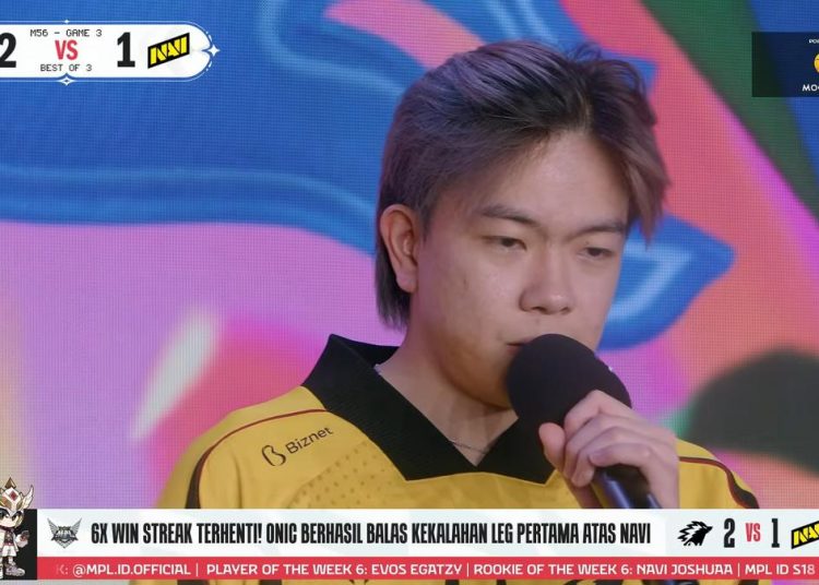 Jadwal MPL ID S18 Tanggal 9 Oktober Ambisi ONIC Raih Kemenangan
