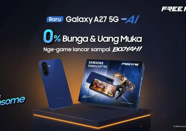 Galaxy A27 5G Hadir dengan Paket Gaming dan Bonus Hingga Rp1 Juta