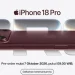 Pre-order iPhone 18 Pro Dimulai 7 Oktober di Indonesia