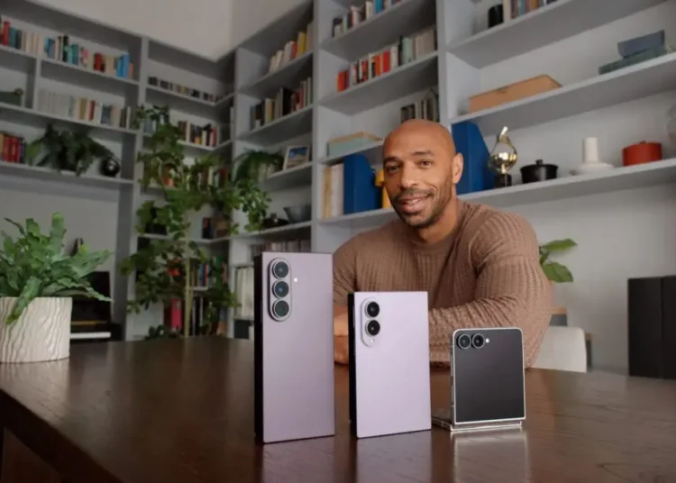 Gandeng Thierry Henry untuk Promosikan Galaxy Z Fold8